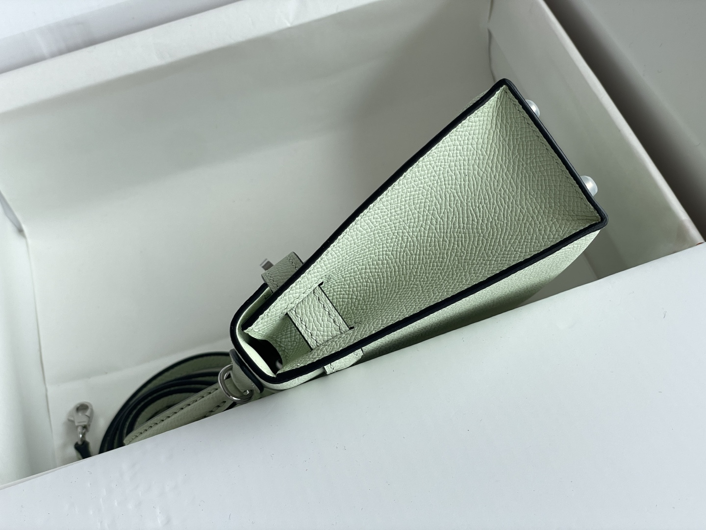 Hermes Kelly Mint Green mini crossbody everyday