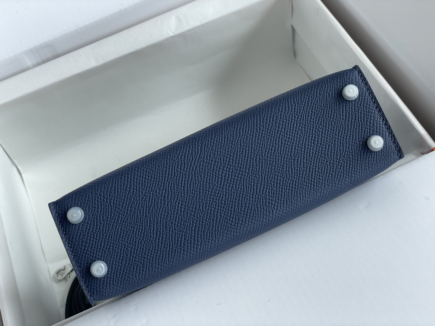 Hermes Kelly Blue mini crossbody everyday