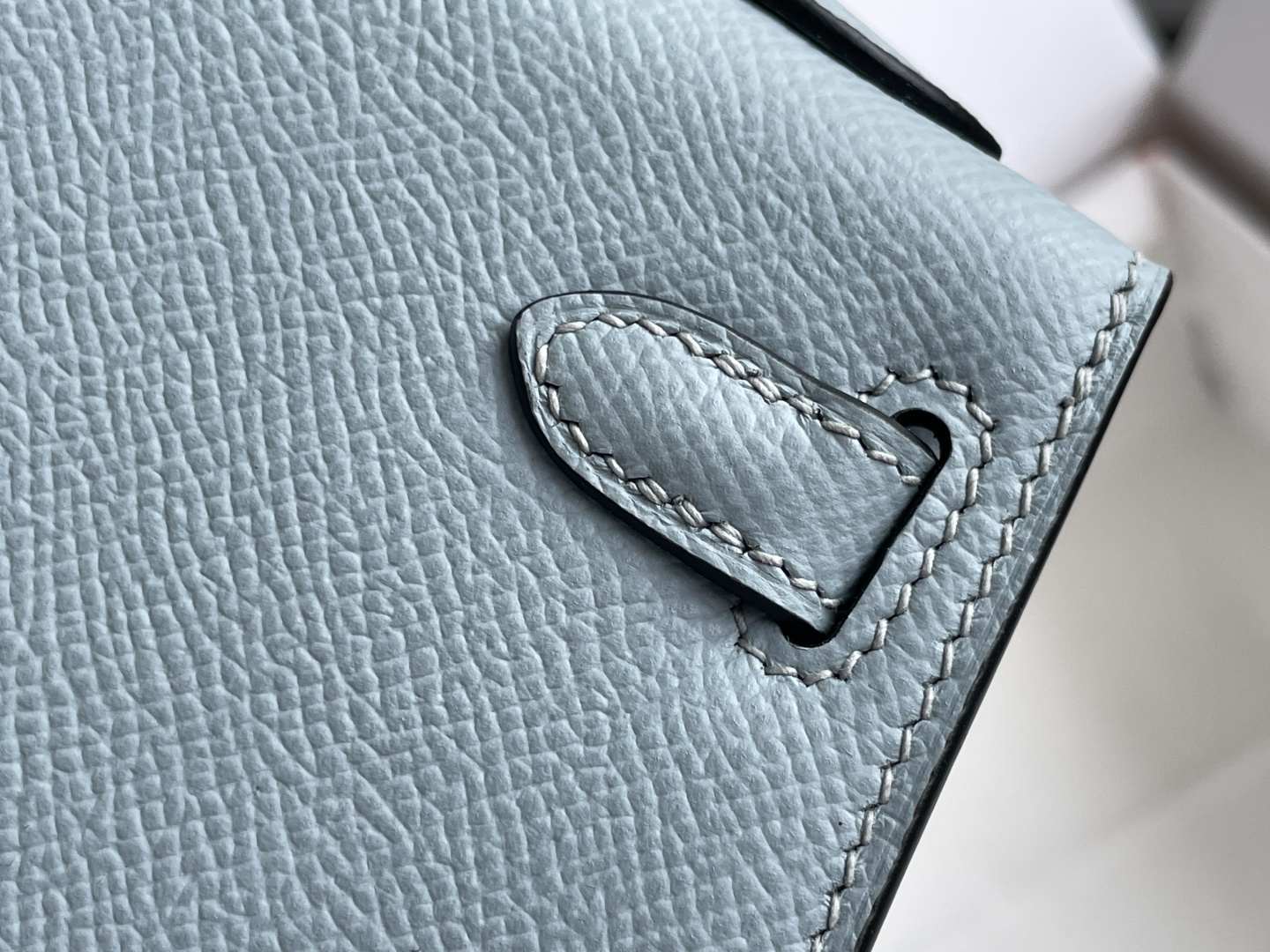 Hermes Kelly Light Blue mini crossbody everyday