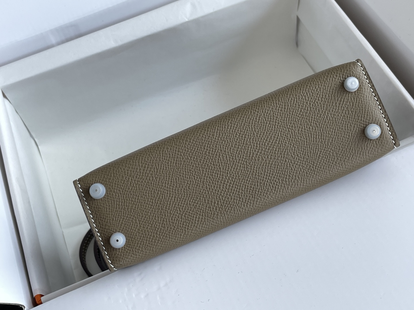 Hermes Mini Kelly II Etoupe mini crossbody everyday
