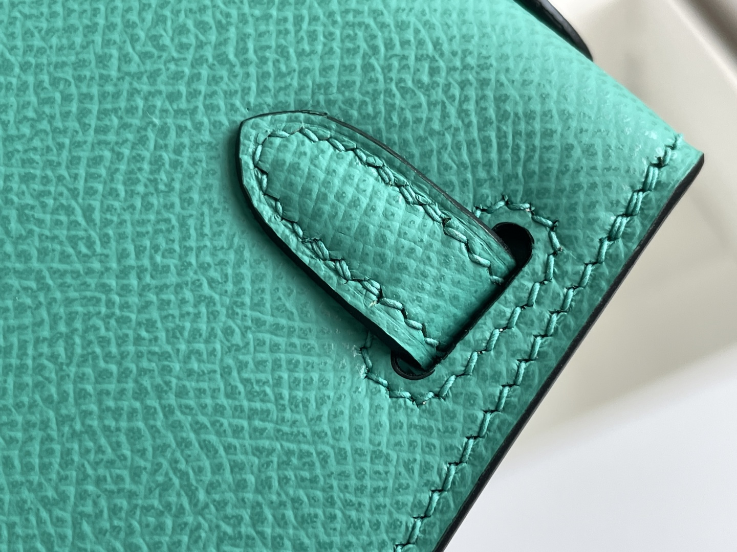Hermes Kelly Turquoise mini crossbody everyday
