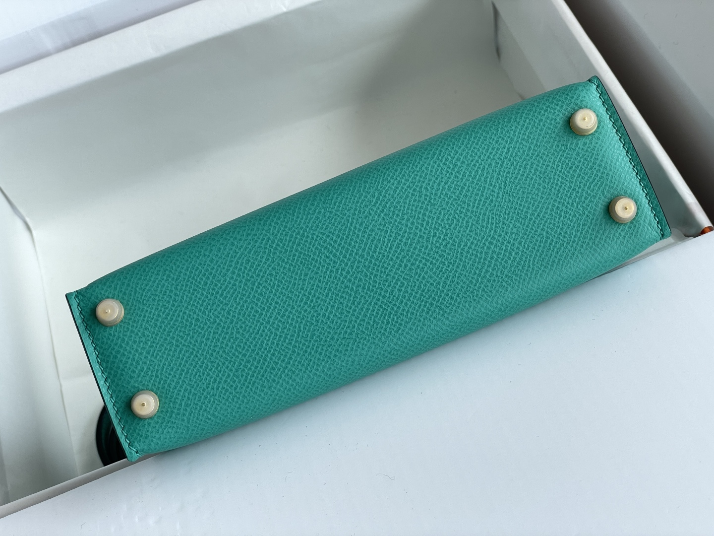 Hermes Kelly Turquoise mini crossbody everyday