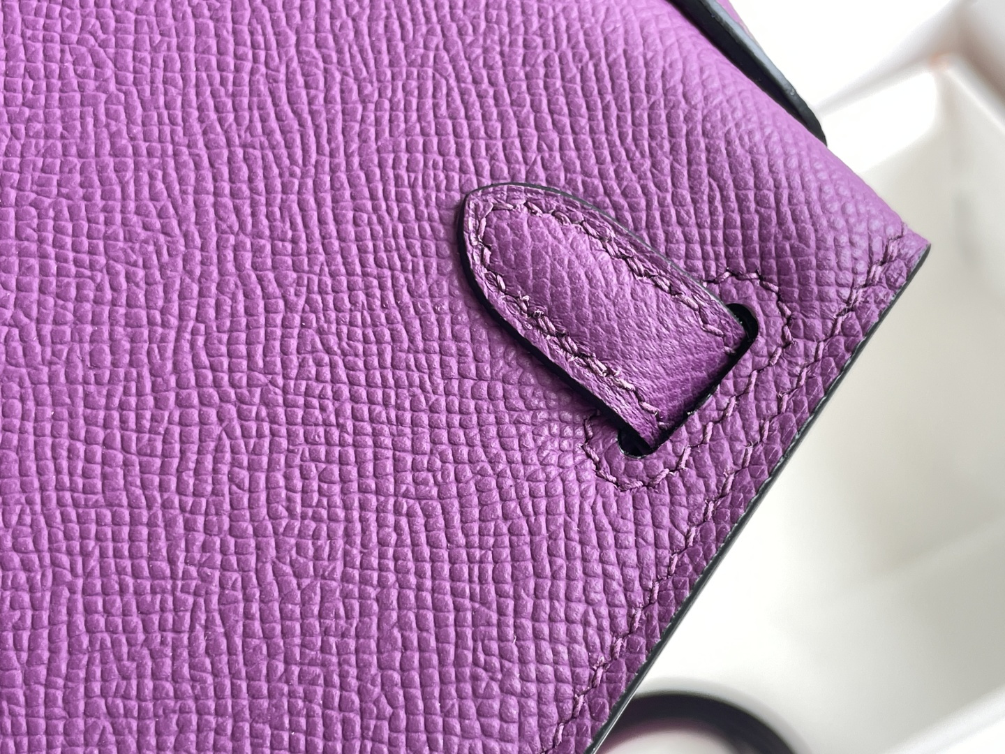 Hermes Kelly Purple mini crossbody everyday