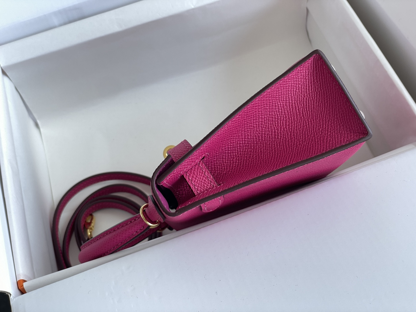 Hermes Kelly Pink mini crossbody everyday