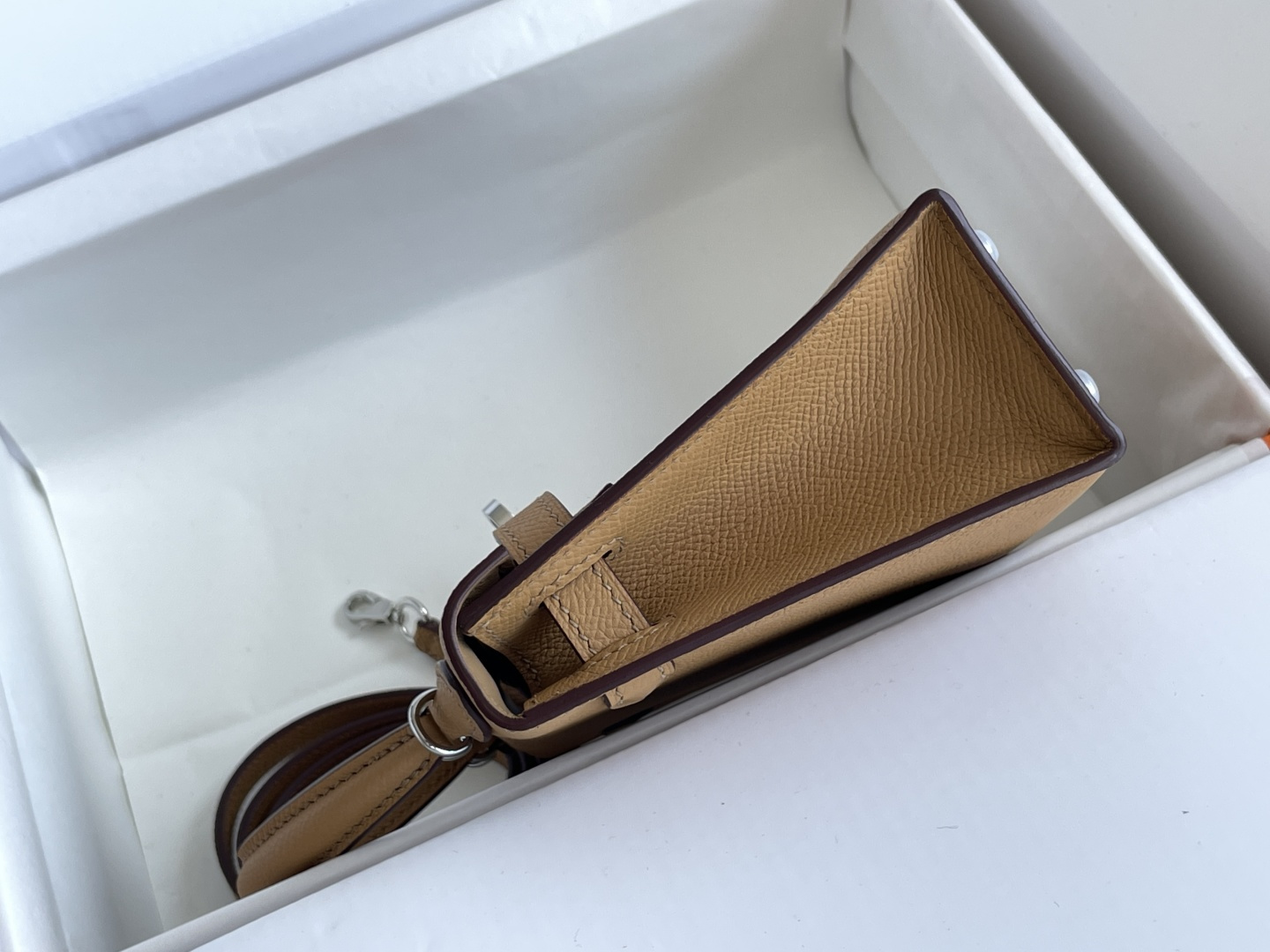 Hermes Mini Kelly II Beige mini crossbody everyday