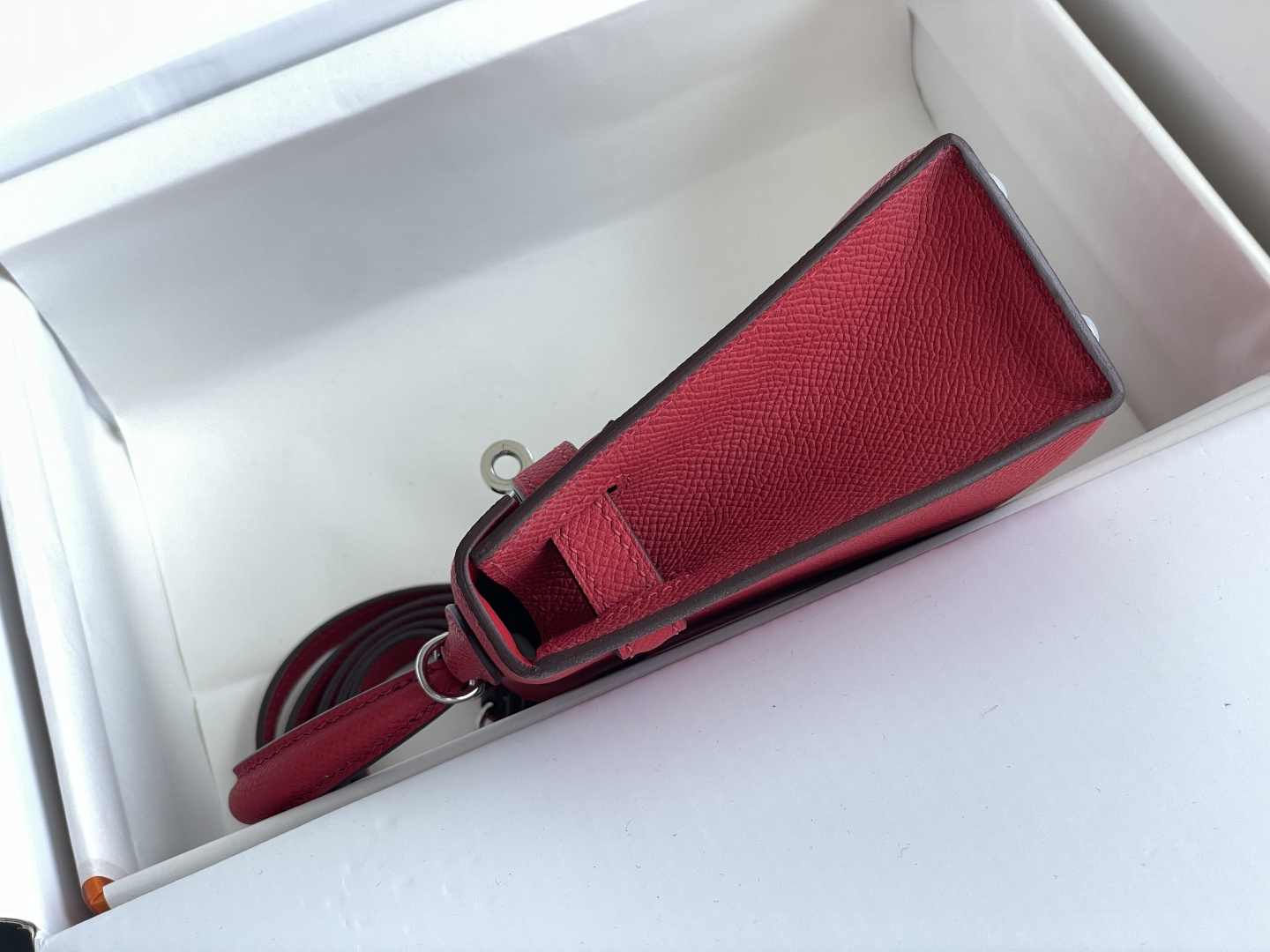 Hermes Kelly Red mini crossbody everyday