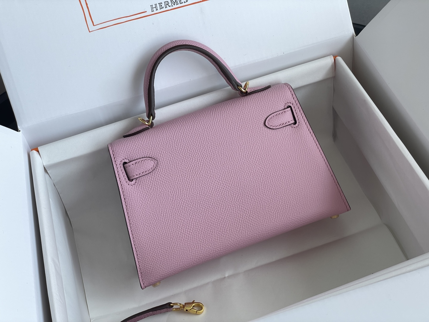 Hermes taske 𝗠𝗶𝗻𝗶 𝗸𝗲𝗹𝗹𝘆 anden generation — photo 2