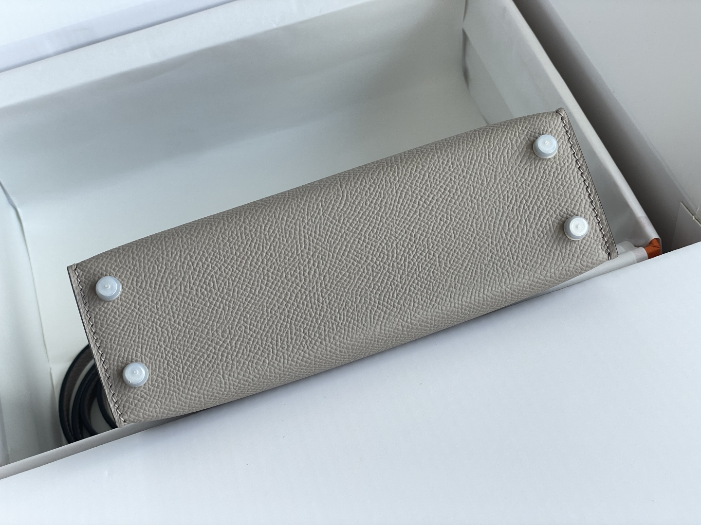 Hermes Mini Kelly II Etoupe Grey mini crossbody everyday