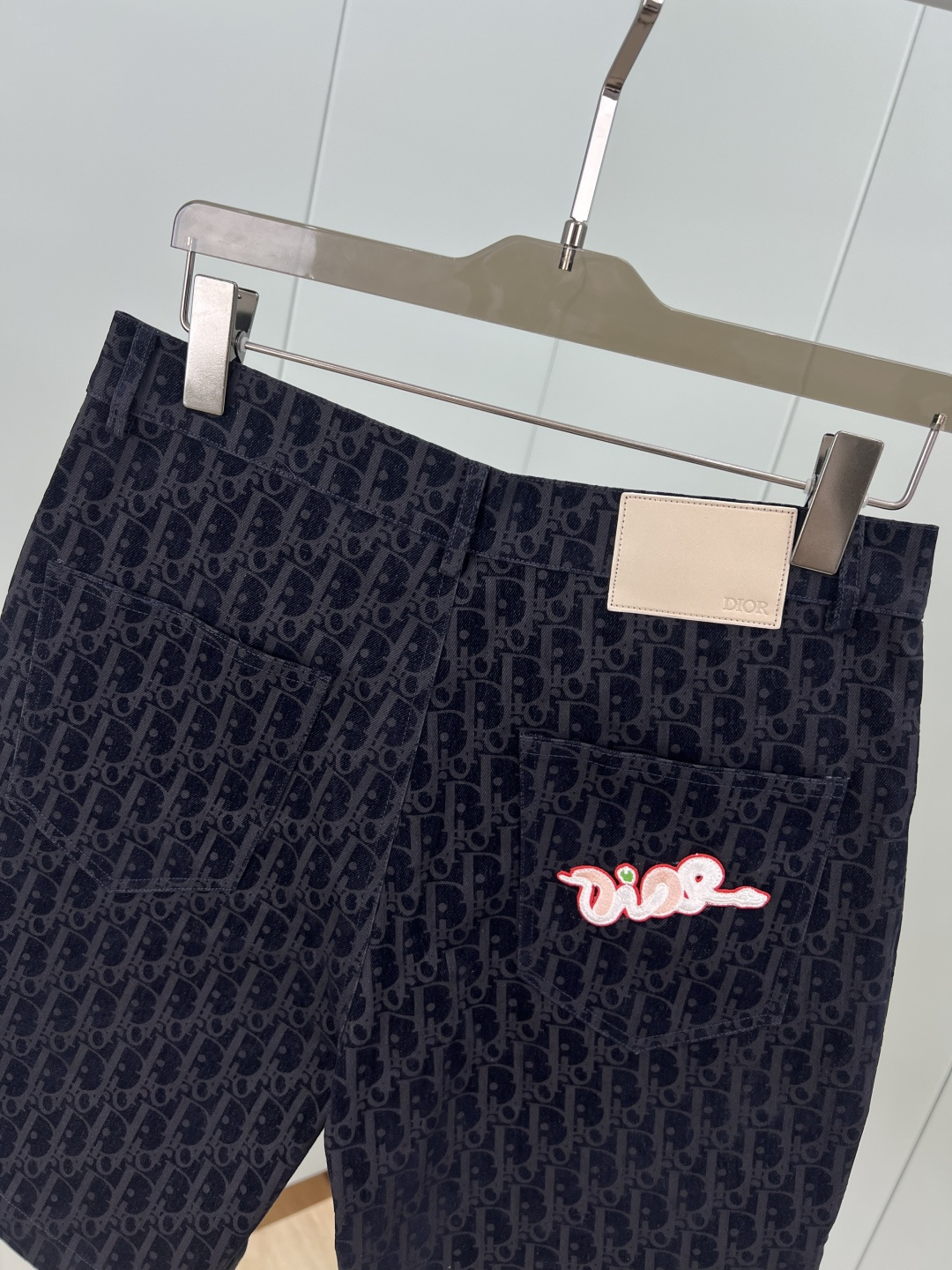 DIOR x Kaws Oblique Print Denim Shorts - Limited Edition 7 cmp i1743697976556 7443 0 0