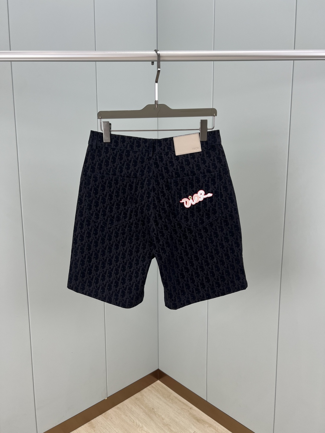 DIOR x Kaws Oblique Print Denim Shorts - Limited Edition 3 cmp i1743697980858 2624 0 1