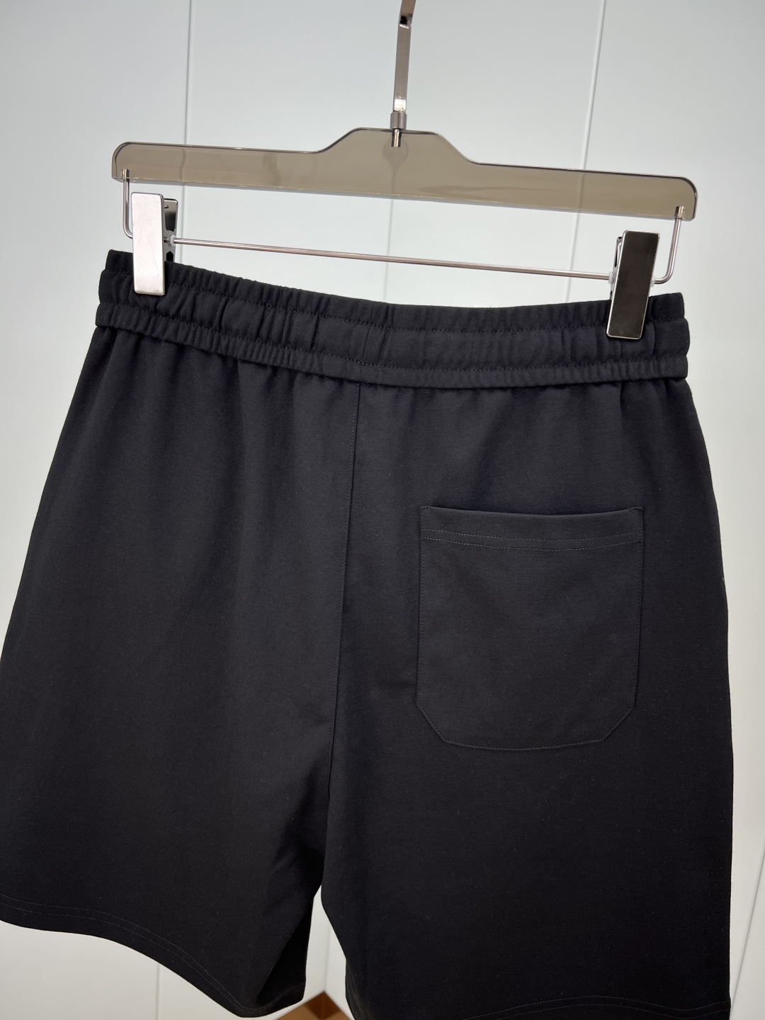 Prada Men's Summer Casual Shorts with Enamel Triangle Logo - Ice Cotton 6 cmp i1748099380717 9277 0 5
