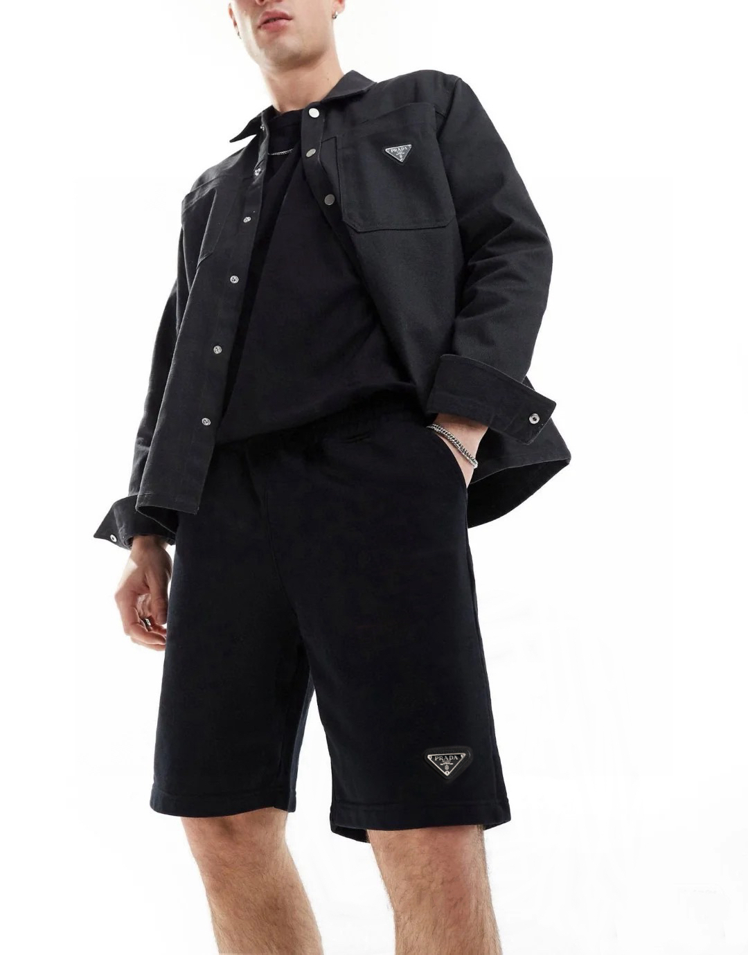 Prada Re-Nylon Shorts with Triangle Logo | Lightweight Summer Style 4 cmp i1748252673141 399 0 0