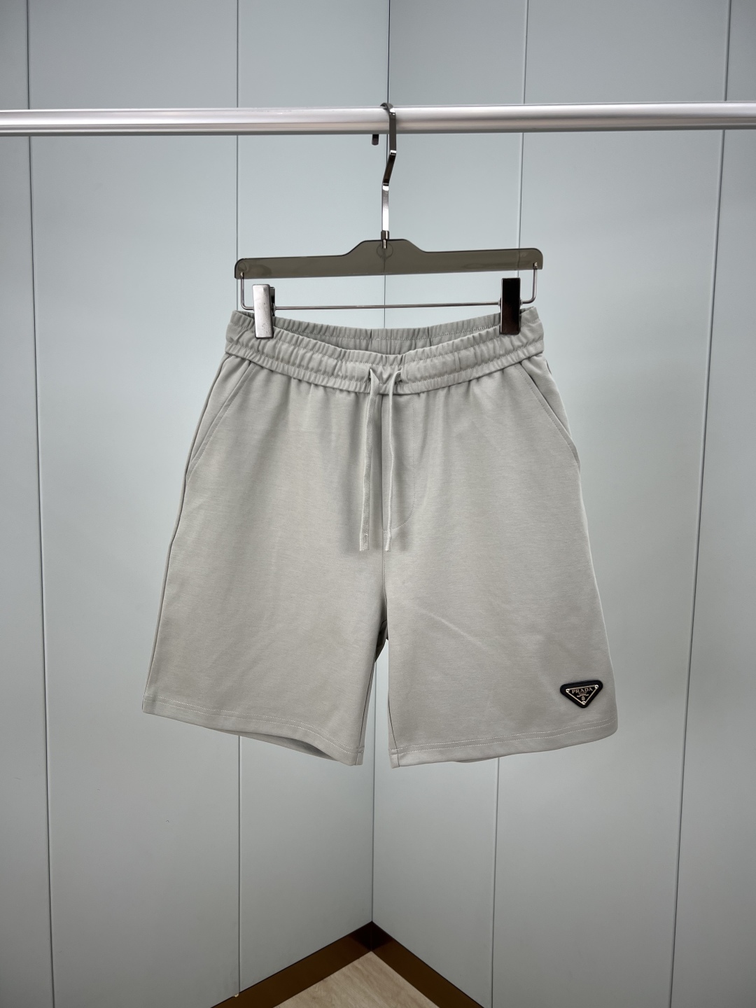 Prada Men's Summer Casual Shorts with Enamel Triangle Logo 1 cmp i1748277866661 5627 0 3