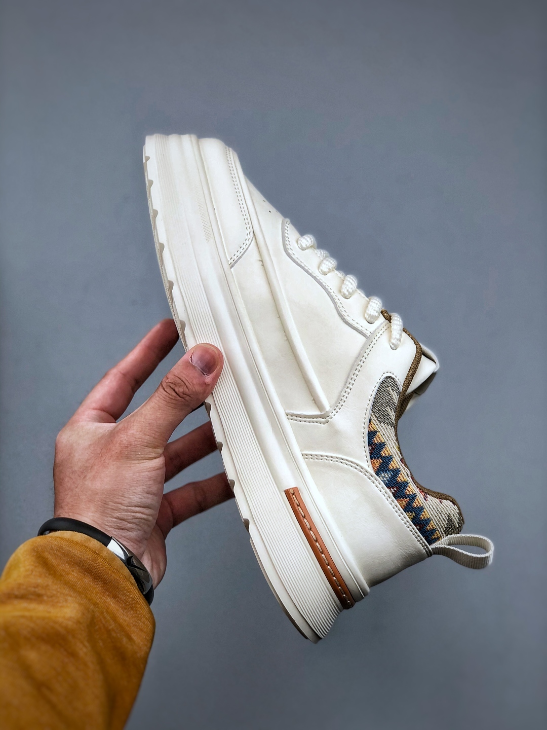 Gucci 轻奢单品 广东品质原厂 高奢古驰Gucci Screener GG High-Top Sneaker休闲潮鞋系列