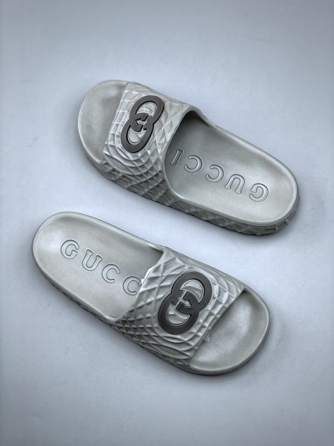220 Gucci 古驰 5D压花一体拖鞋 历年经典爆款 正品原版开模 高端复刻 夏季时尚潮流爆款
