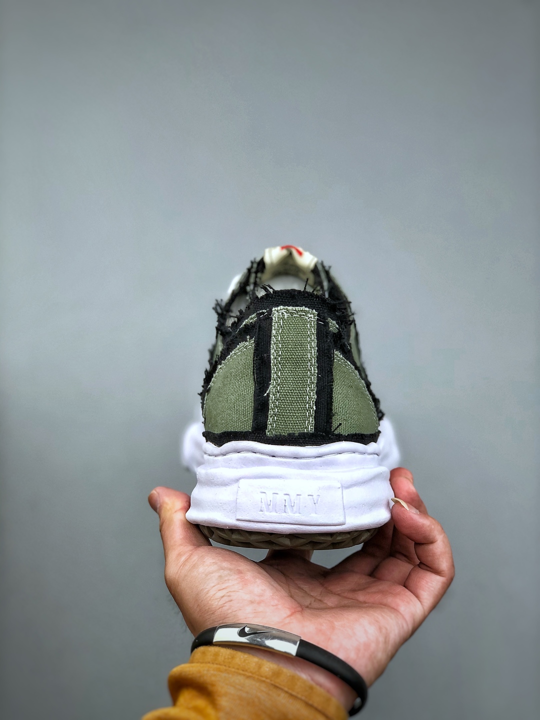 320 Maison Mihara Yasuhiro x MMY AMIRI Skel-Top Low 圆头系带 低帮 帆布鞋