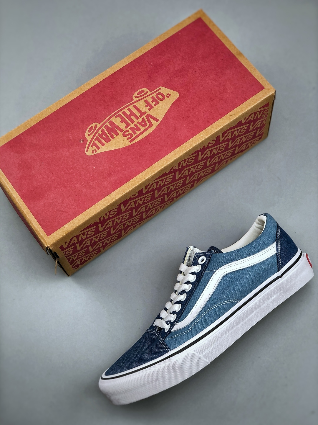 Vans Old Skool Low-Top Denim Blue Sneakers - Classic Style, Comfortable Fit 4 cmp i1745782375379 9724 0 2
