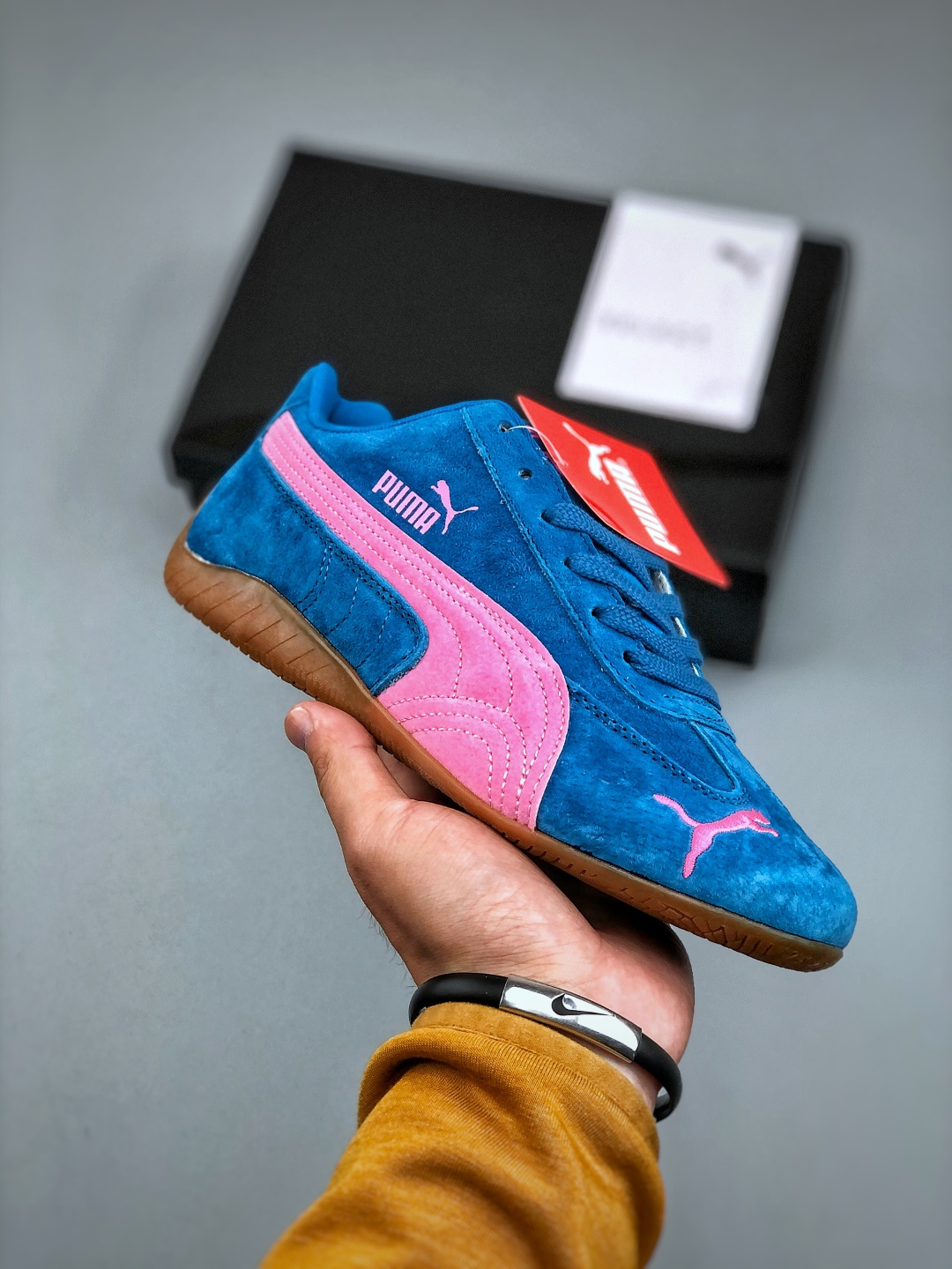 The Open Product x Puma Speedcat Low-Top Lifestyle Sneakers - Style 398846-43