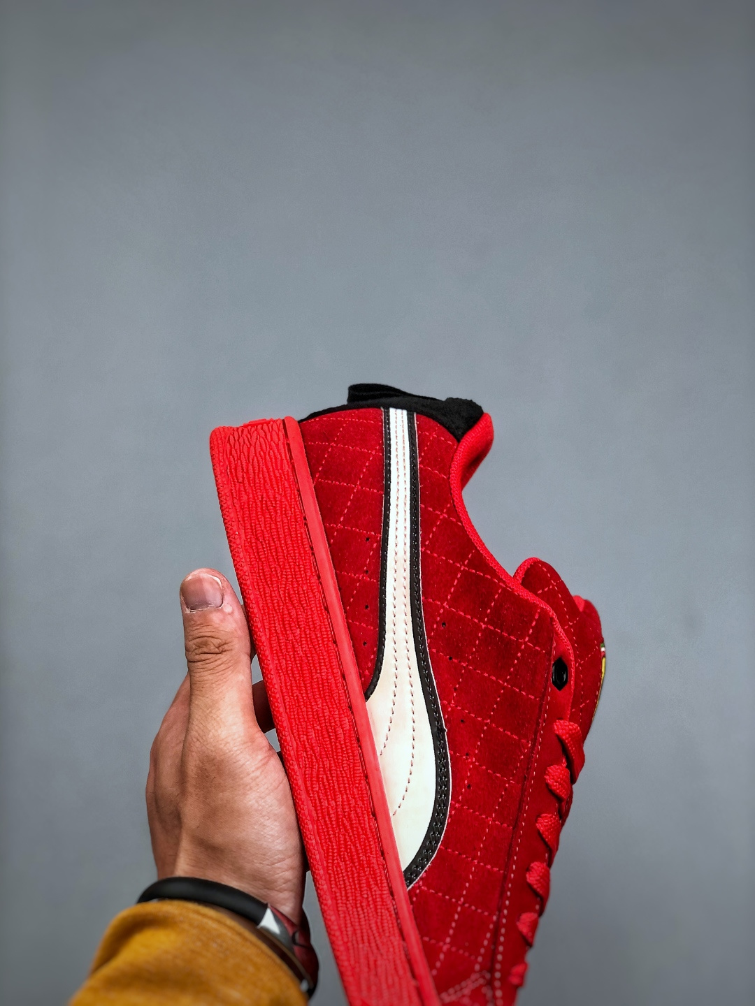 Puma Suede XL Ferrari Red Low-Top Sneakers - Retro Style, Durable, and Slip-Resistant 7 cmp i1745784389858 8043 0 5