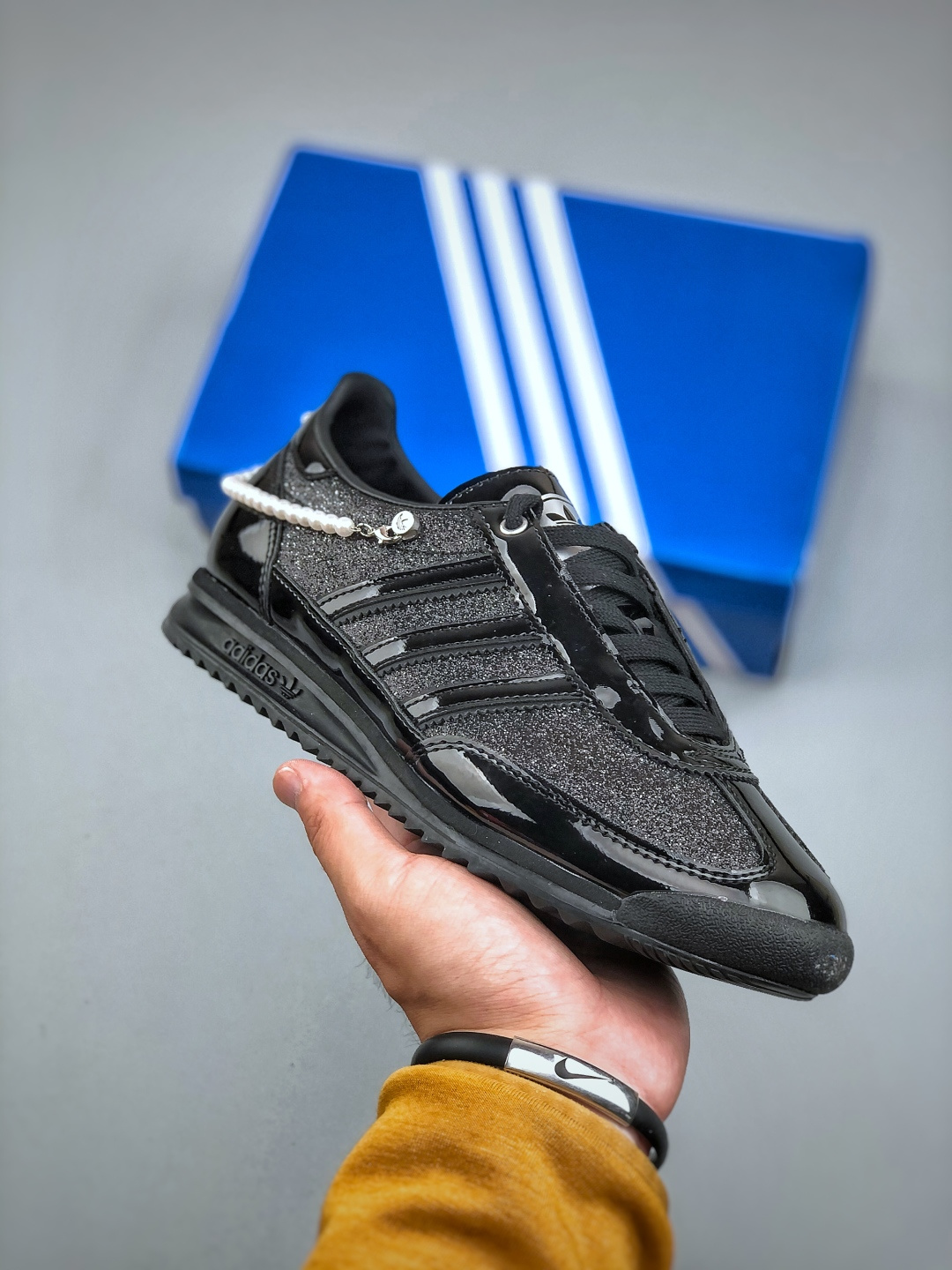 Adidas Wmns SL72 OG Black Fashion Sneakers Low-Top, Size 36-45