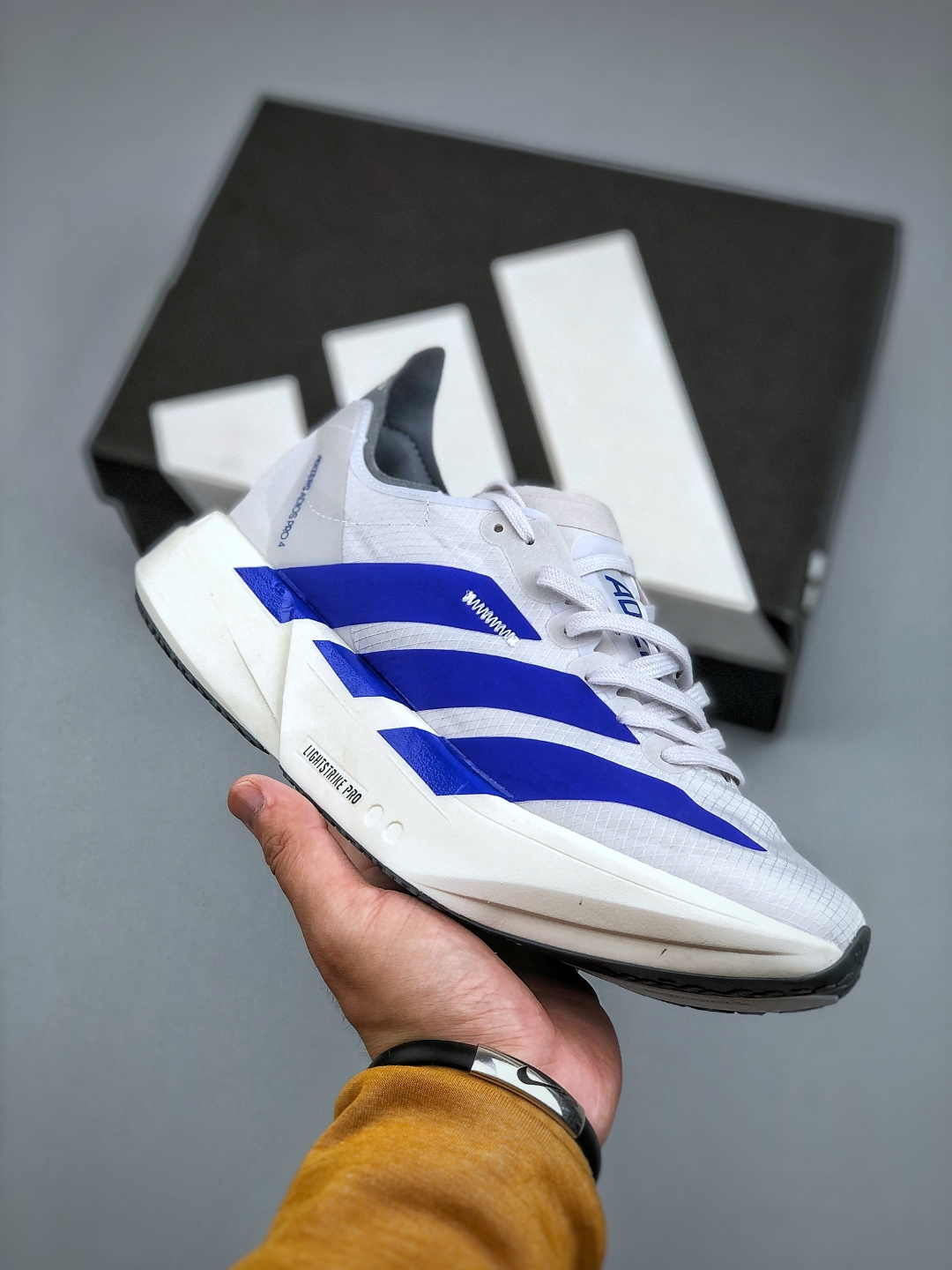 Adidas Adizero Adios Pro 4: Comfortable, Anti-Slip, Low-Top Running Shoes