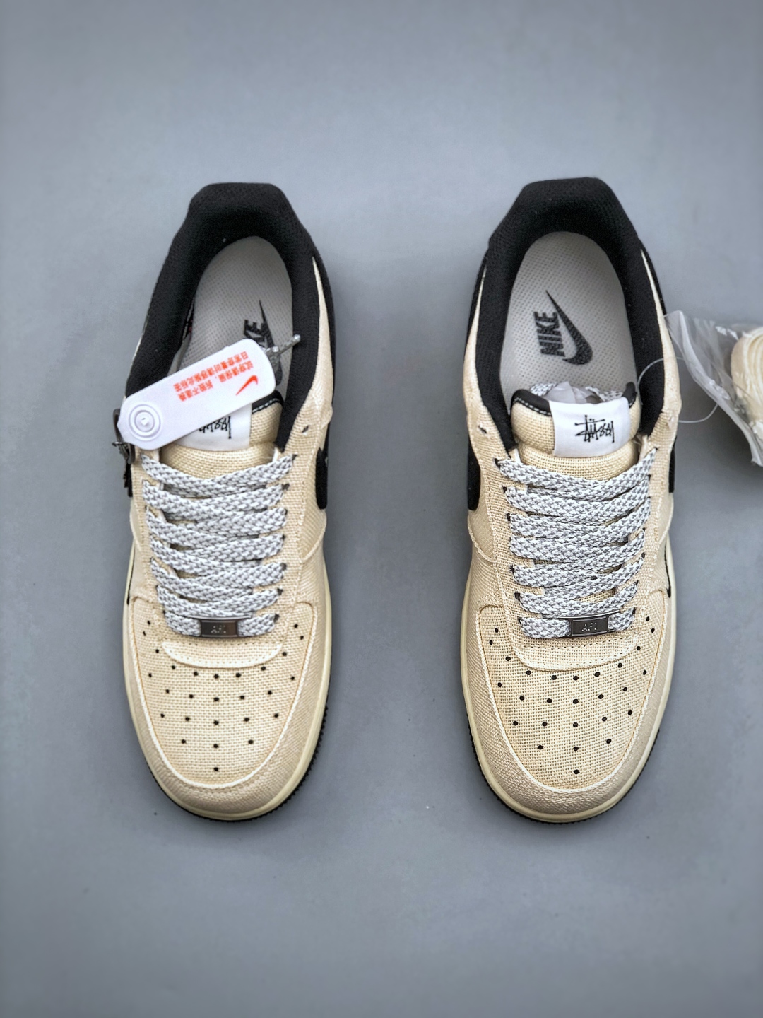 Nike Air Force 1 Low 07 x Stussy Canvas Sneakers - Limited Edition 6 cmp i1745875199038 2055 0 4