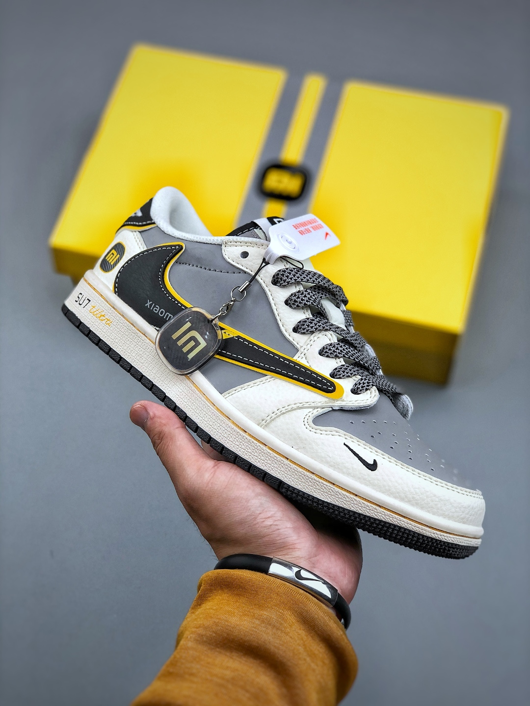 Travis Scott x Nike Air Jordan 1 Low SU7 Ultra Sneakers Limited Edition