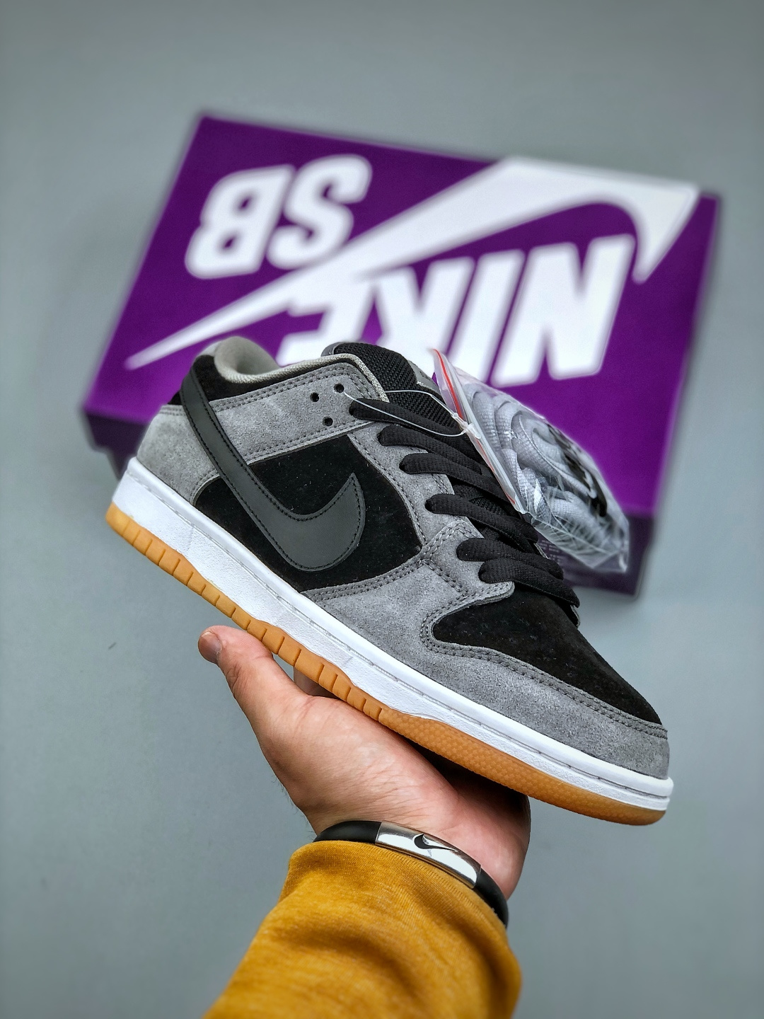 Nike SB Dunk Low 'Dark Smoke Grey' Premium Quality, Perfect Details