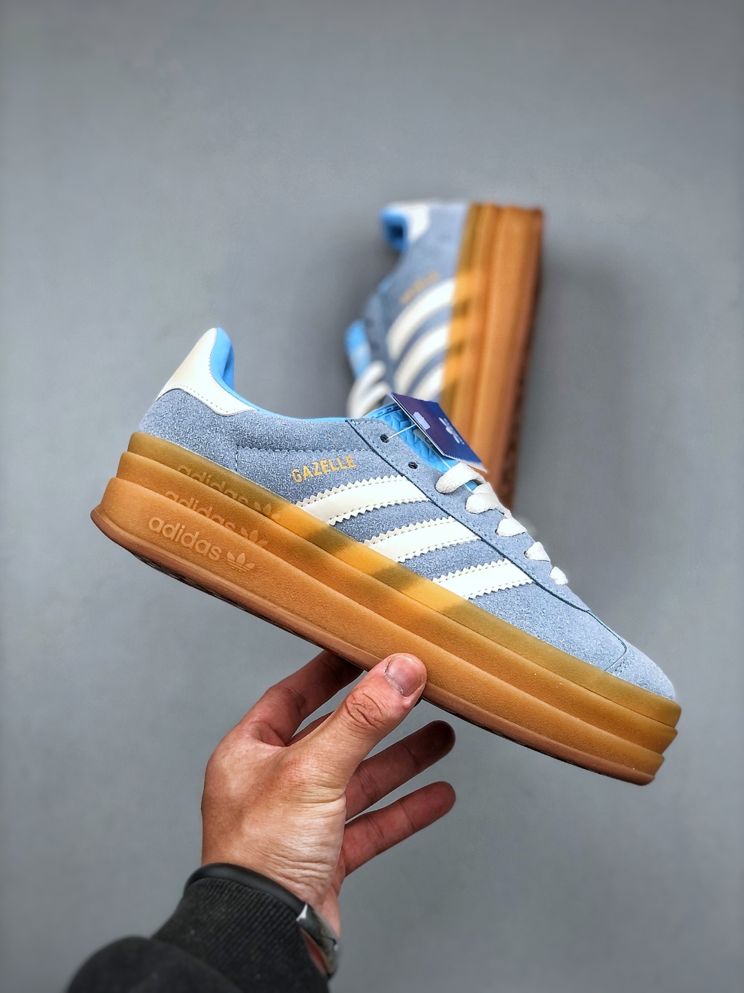 Adidas Originals Gazelle Bold Women's Low-Top Platform Sneakers - Size 35-42 5 cmp i1745961036305 8113 0 3