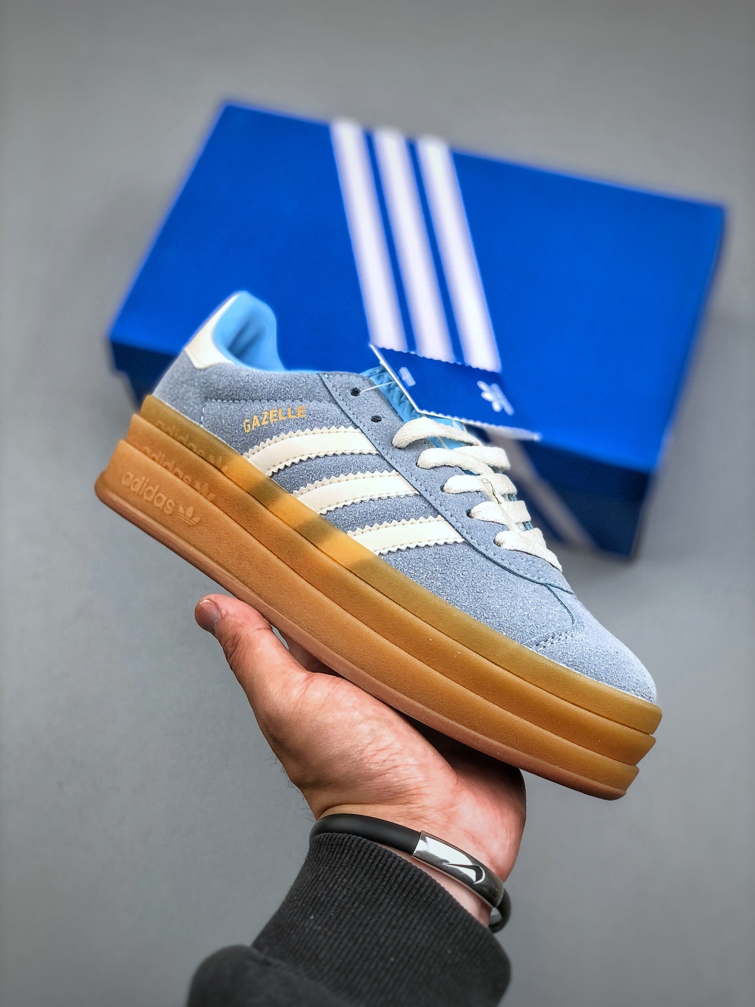 Adidas Originals Gazelle Bold Women's Low-Top Platform Sneakers - Size 35-42 2 cmp i1745961036307 5485 0 0