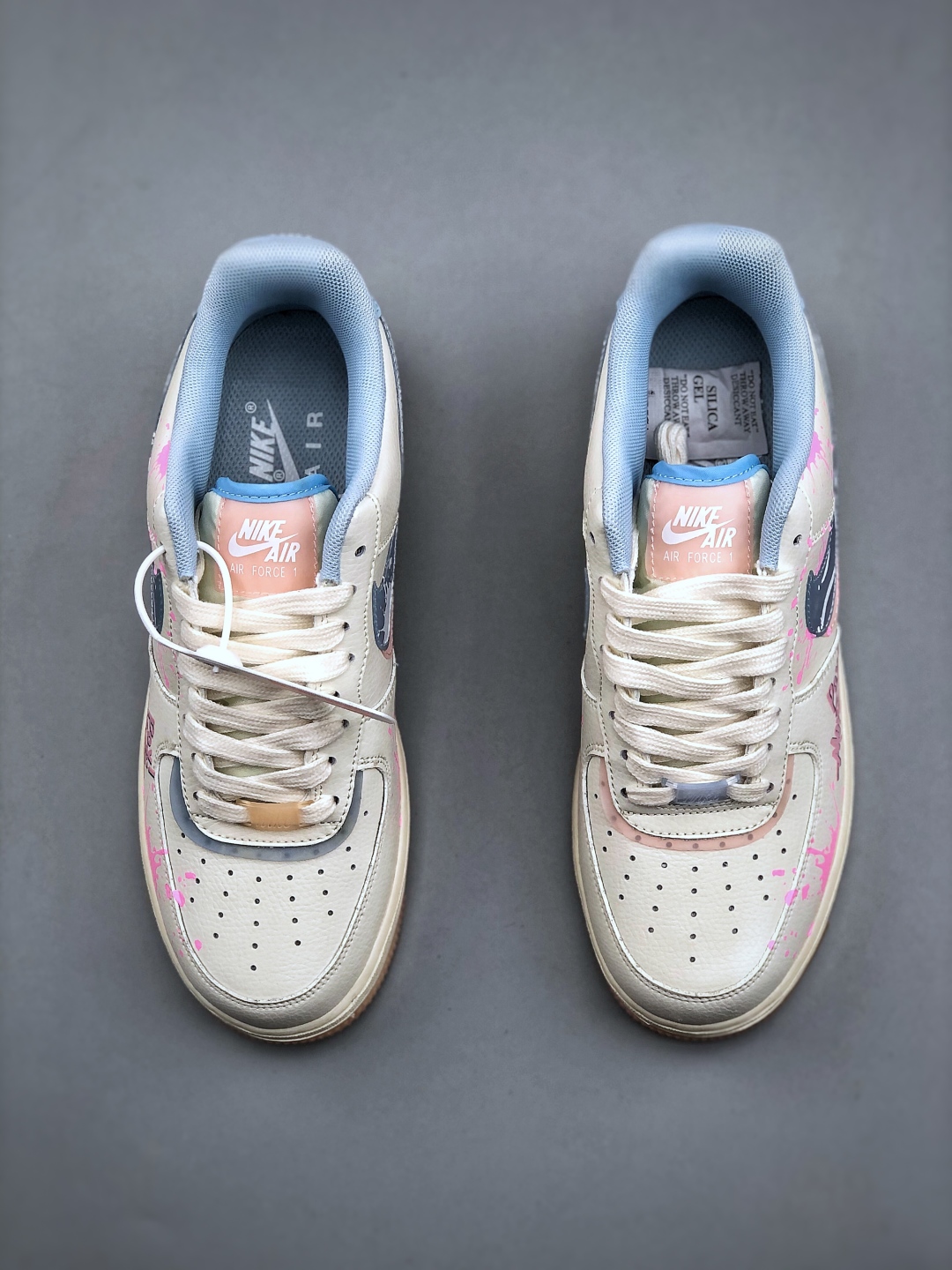 Nike Air Force 1 Low '07 Pink Graffiti Sneakers - Classic Style, Modern Twist 6 cmp i1745961287825 9641 0 4