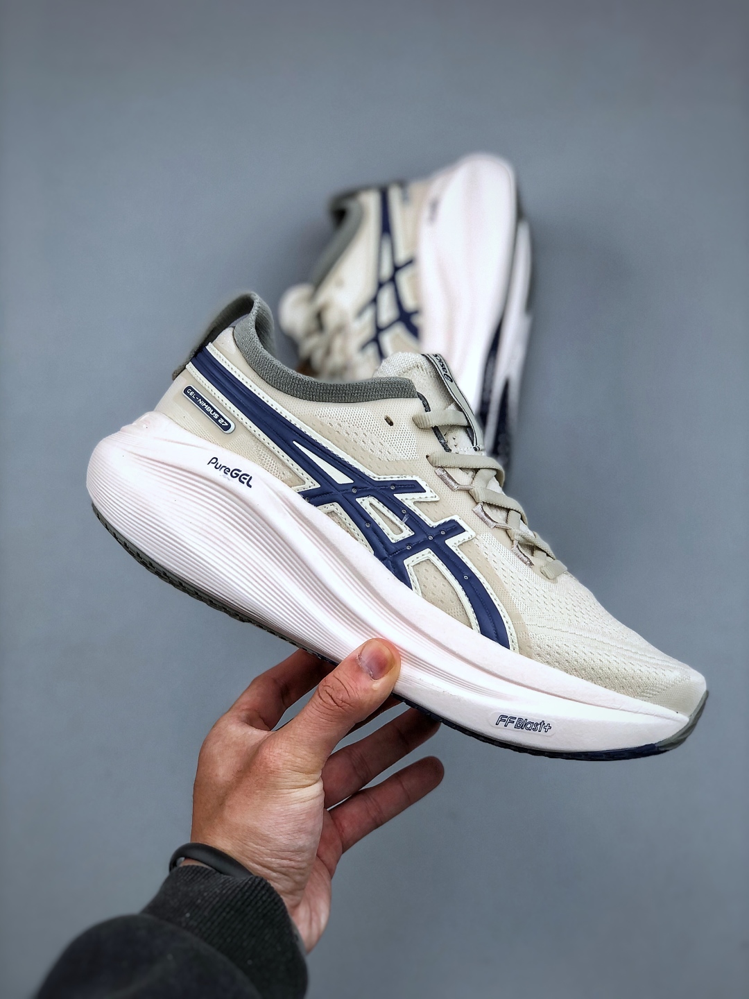 Asics Gel-Nimbus 27 Retro Breathable Casual Shoes - Durable Men's Running Shoes 5 cmp i1745962275861 3472 0 3