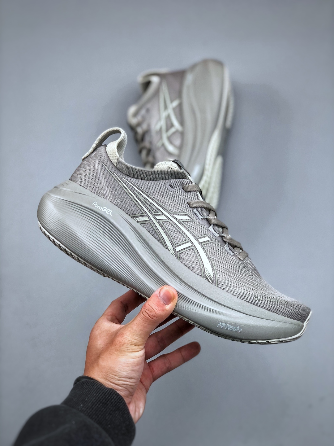 Asics Gel-Nimbus 27 Gray Running Shoes - Breathable, Cushioned, and Durable 5 cmp i1745962291549 2429 0 3