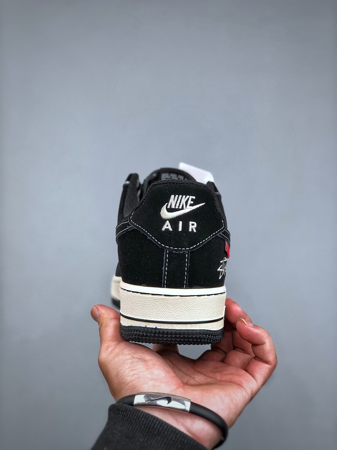 Nike Air Force 1 '07 Low Stussy Black and White Casual Sneakers 8 cmp i1745963331130 9894 0 6
