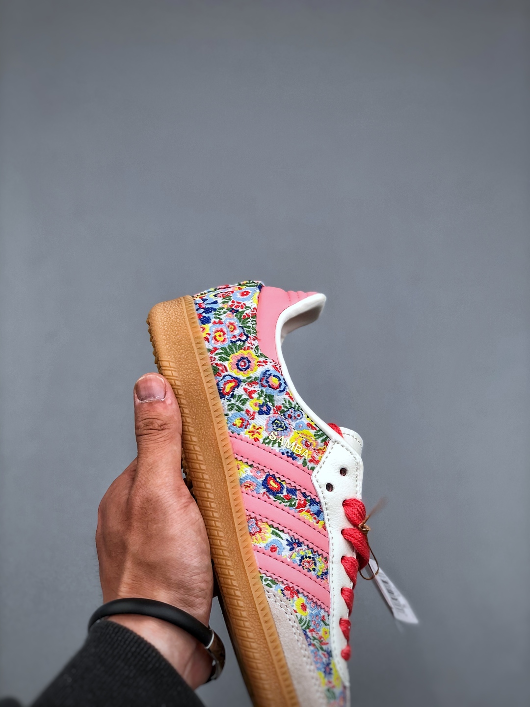Adidas Originals Samba OG C Floral Low-Top Sneakers - JI0280 (Size: 35-40.5) 7 cmp i1746157726845 5327 0 5