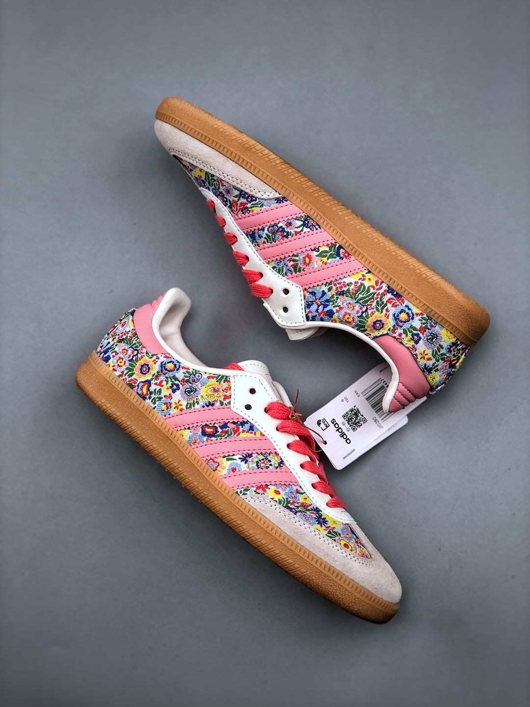 Adidas Originals Samba OG C Floral Low-Top Sneakers - JI0280 (Size: 35-40.5) 10 cmp i1746157732472 9581 0 8