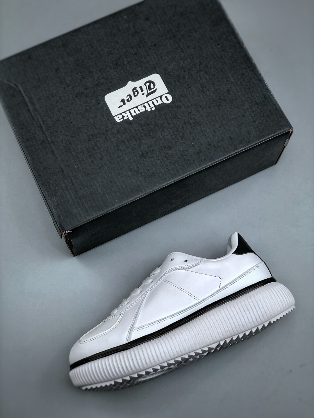 Onitsuka Tiger Delecity White Leather Platform Sneakers - Style 1183B873-101 4 cmp i1746157824023 1190 0 2