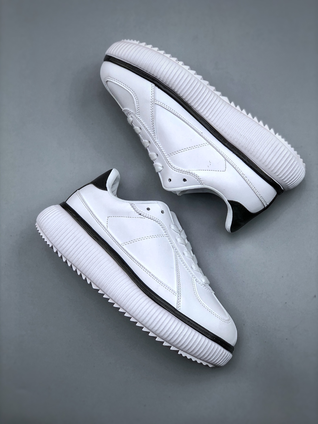 Onitsuka Tiger Delecity White Leather Platform Sneakers - Style 1183B873-101 10 cmp i1746157861013 8435 0 8