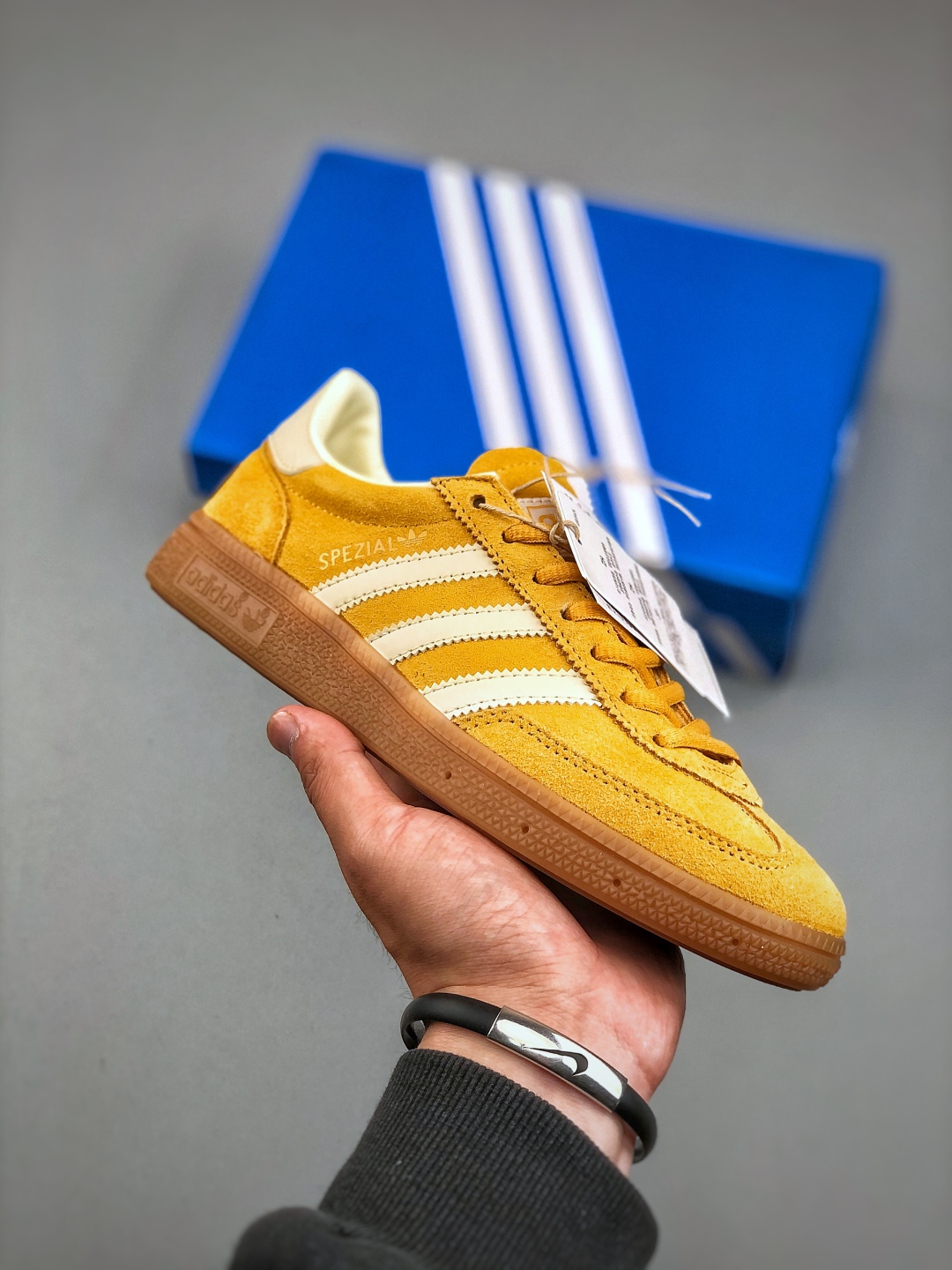 Adidas Handball Spezial IF7088 Classic Retro Casual Sneakers - Yellow 2 cmp i1746158909805 327 0 0
