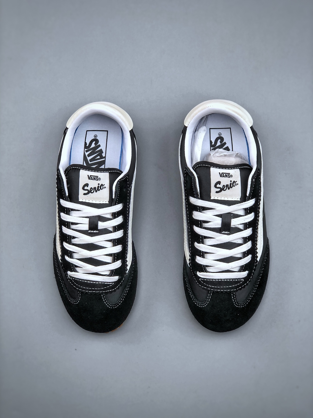 Vans Super LowPro Retro Sneakers - Black/White, Thin Sole, Classic Design 6 cmp i1746218135823 3466 0 4