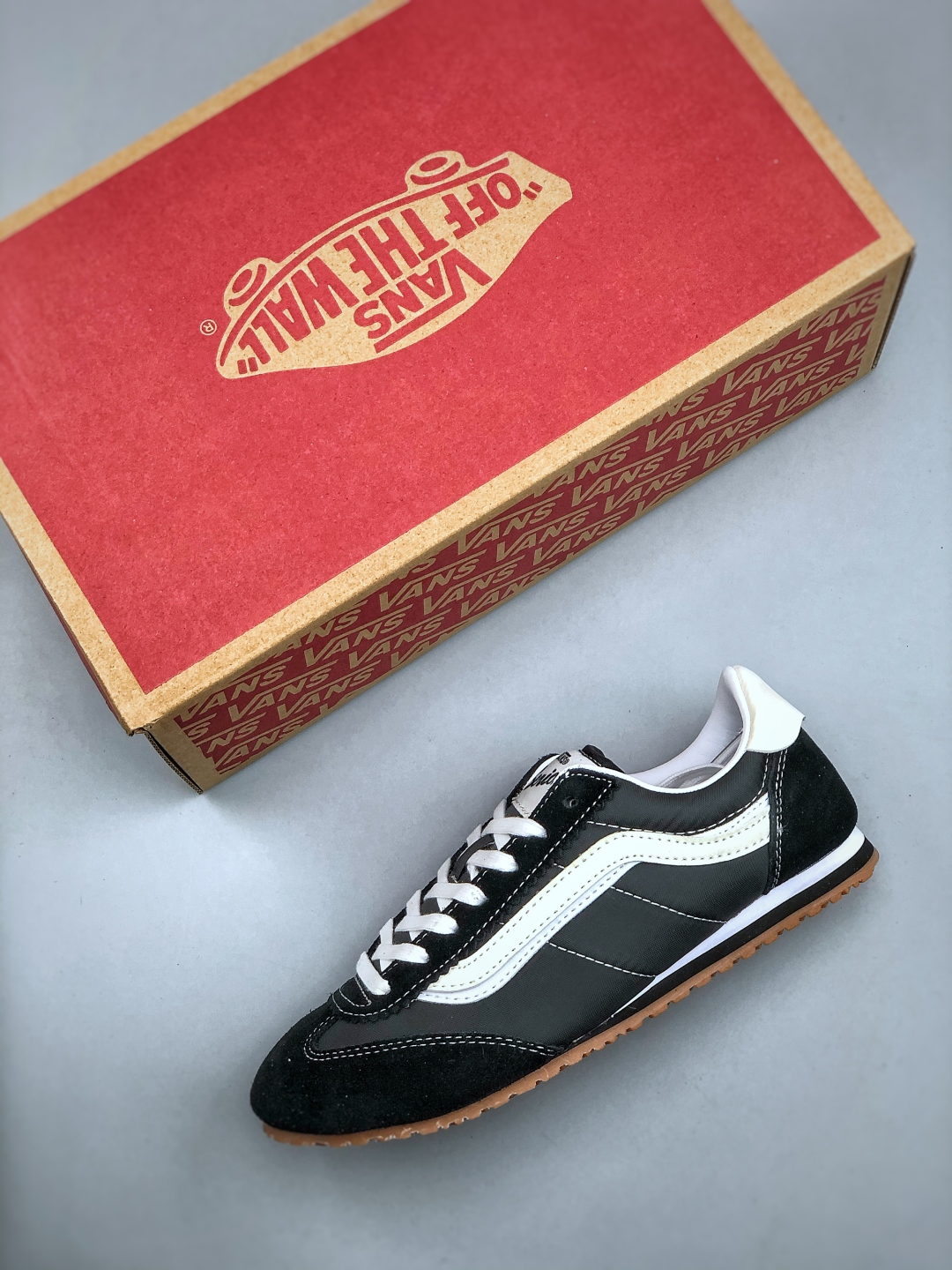 Vans Super LowPro Retro Sneakers - Black/White, Thin Sole, Classic Design 4 cmp i1746218136458 604 0 2