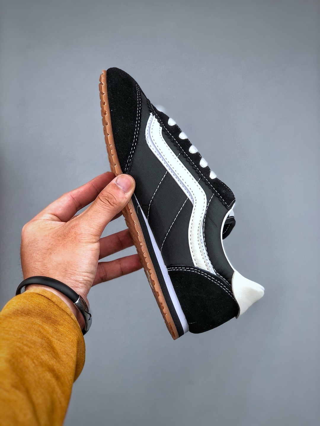 Vans Super LowPro Retro Sneakers - Black/White, Thin Sole, Classic Design 3 cmp i1746218136483 8042 0 1