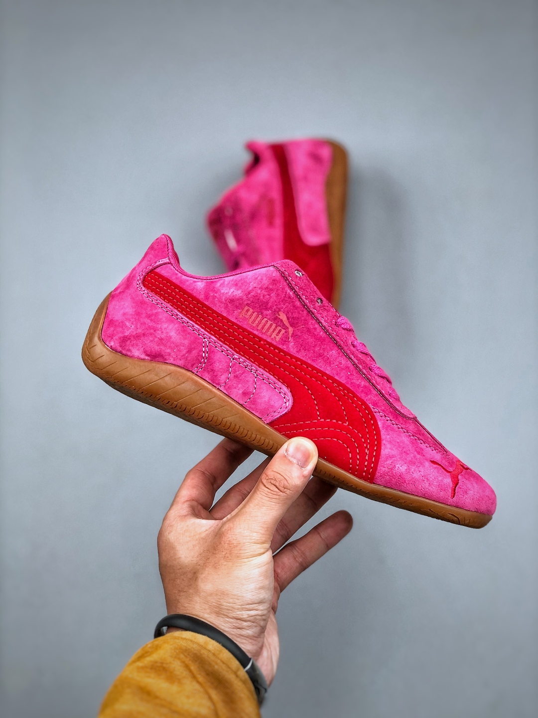 Puma Speedcat Racing Shoes - Low-Top Lifestyle Sneakers in Pink & Red 5 cmp i1746219306491 5581 0 3