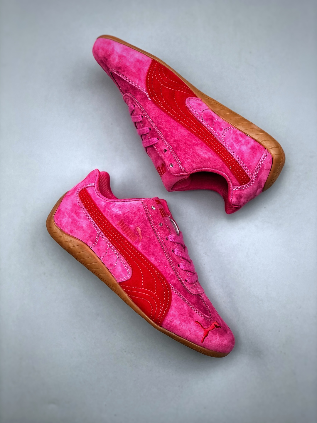 Puma Speedcat Racing Shoes - Low-Top Lifestyle Sneakers in Pink & Red 10 cmp i1746219308162 4868 0 8