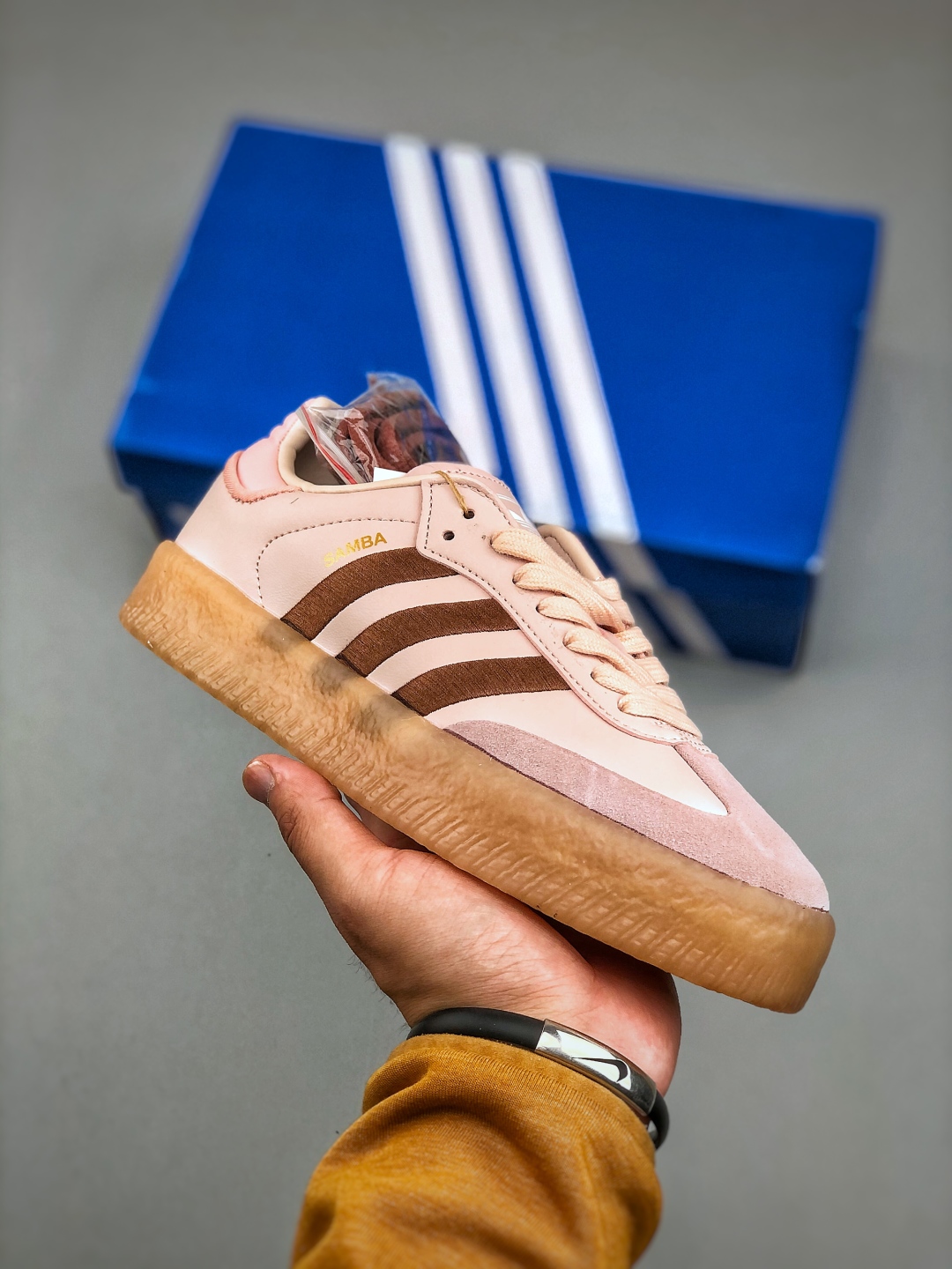 Adidas Samba 2.0 XLG Pink/Brown Platform Sneakers - Size 36-41 2 cmp i1746219491850 932 0 0