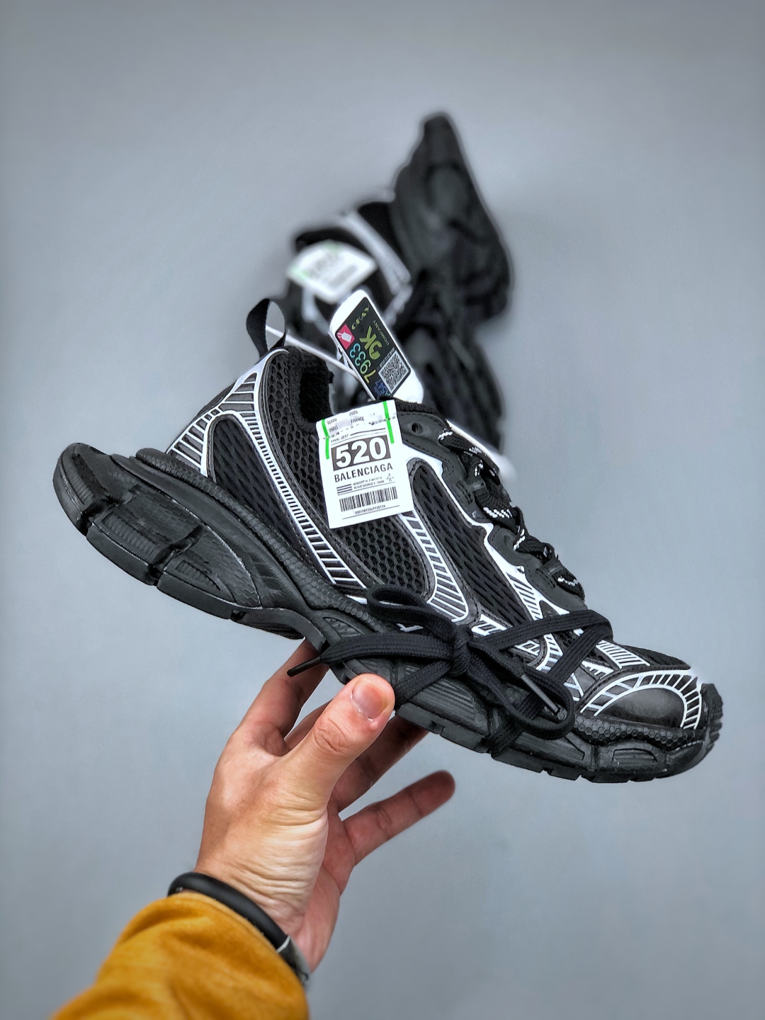 Balenciaga 3XL Sneakers - Low-Top Retro Style Chunky Sole Running Shoes 5 cmp i1746220825985 9895 0 3