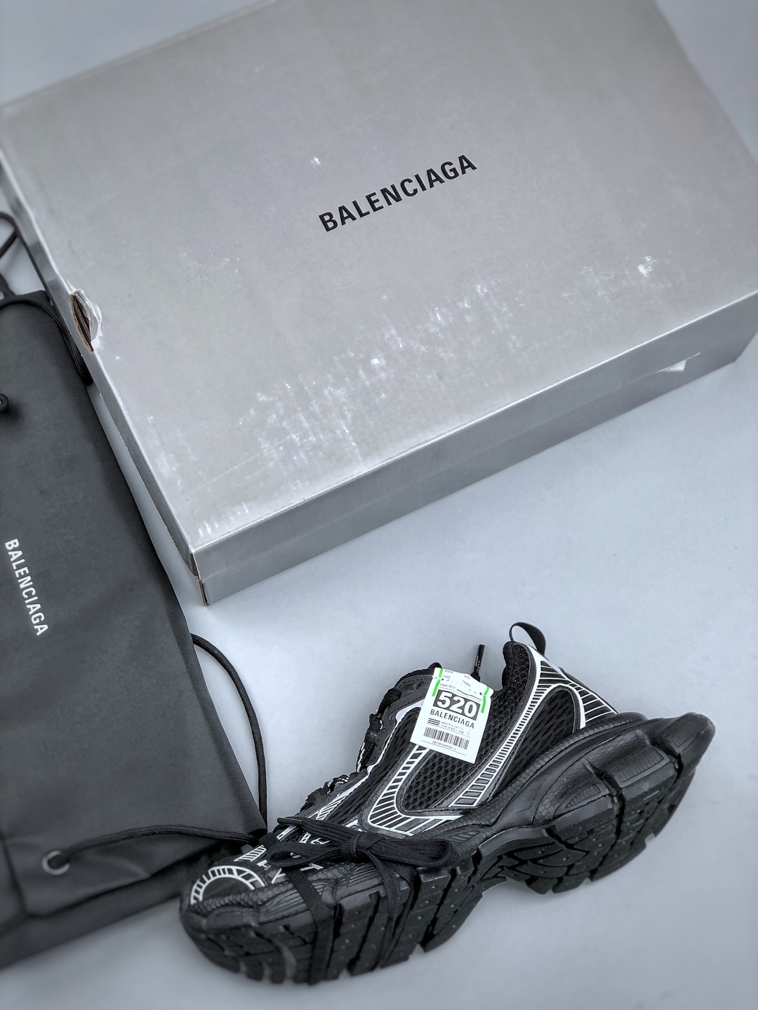 Balenciaga 3XL Sneakers - Low-Top Retro Style Chunky Sole Running Shoes 4 cmp i1746220825998 4631 0 2