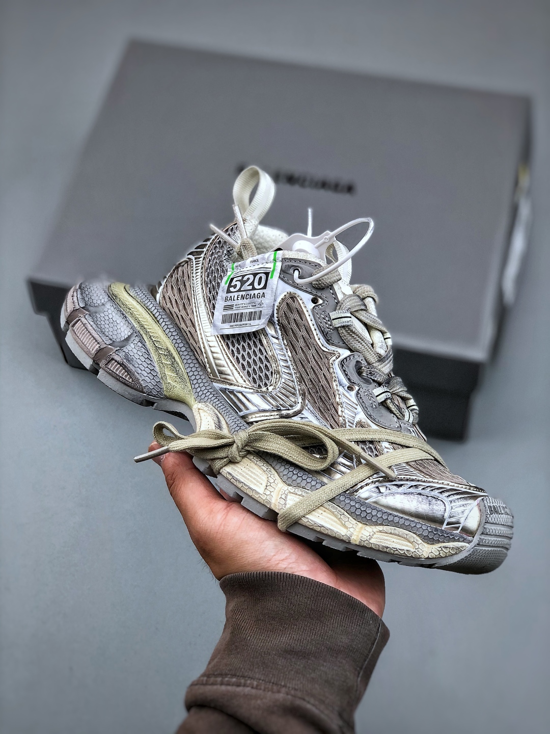 Balenciaga 3XL Sneakers: Retro Low-Top, Casual Running Shoes, Size 35-46 2 cmp i1746305193175 9228 0 0