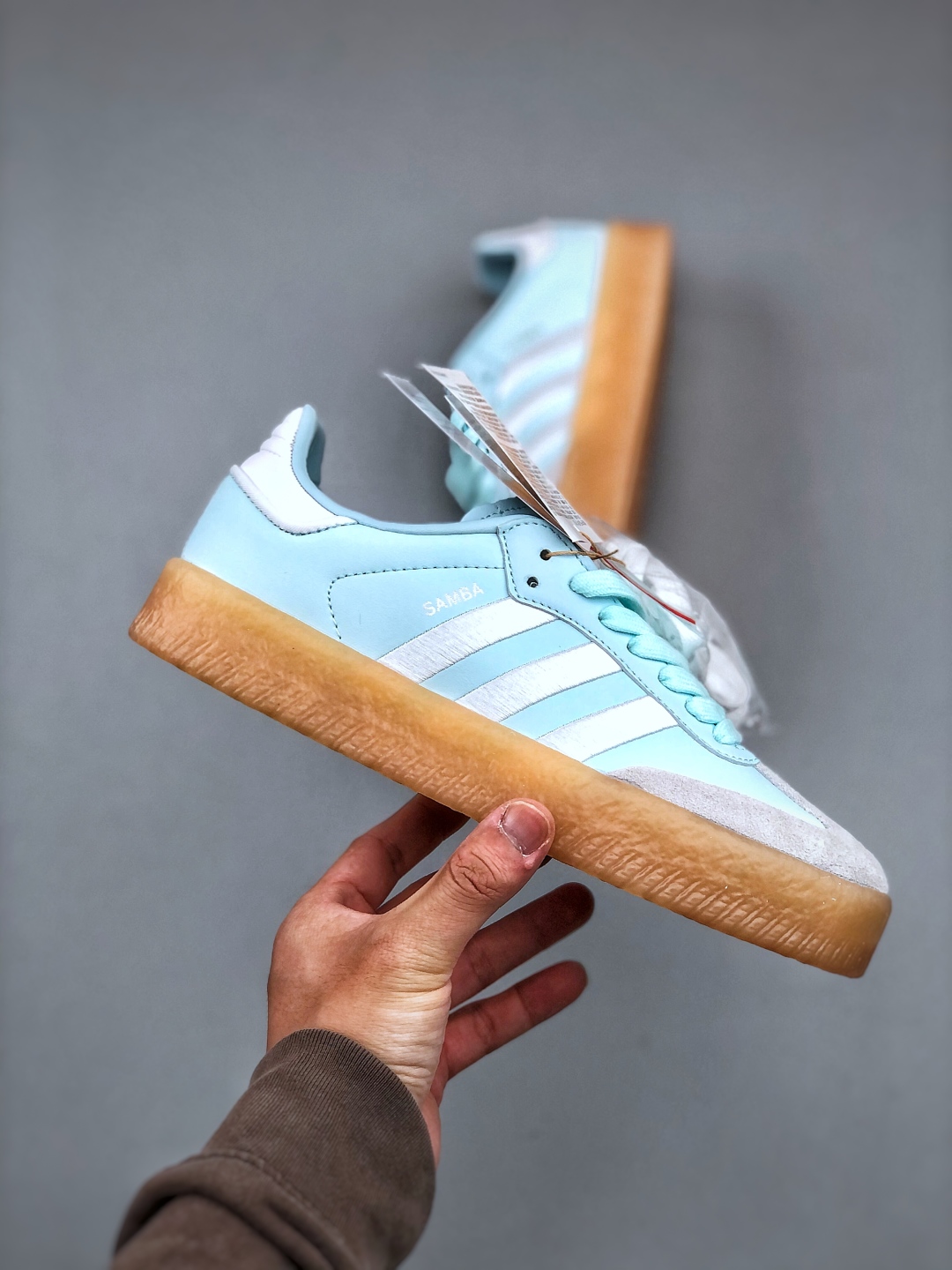 Adidas Originals Sambae "Almost Blue Gum" Casual Sneakers - Size 36-41 5 cmp i1746305486337 4716 0 3