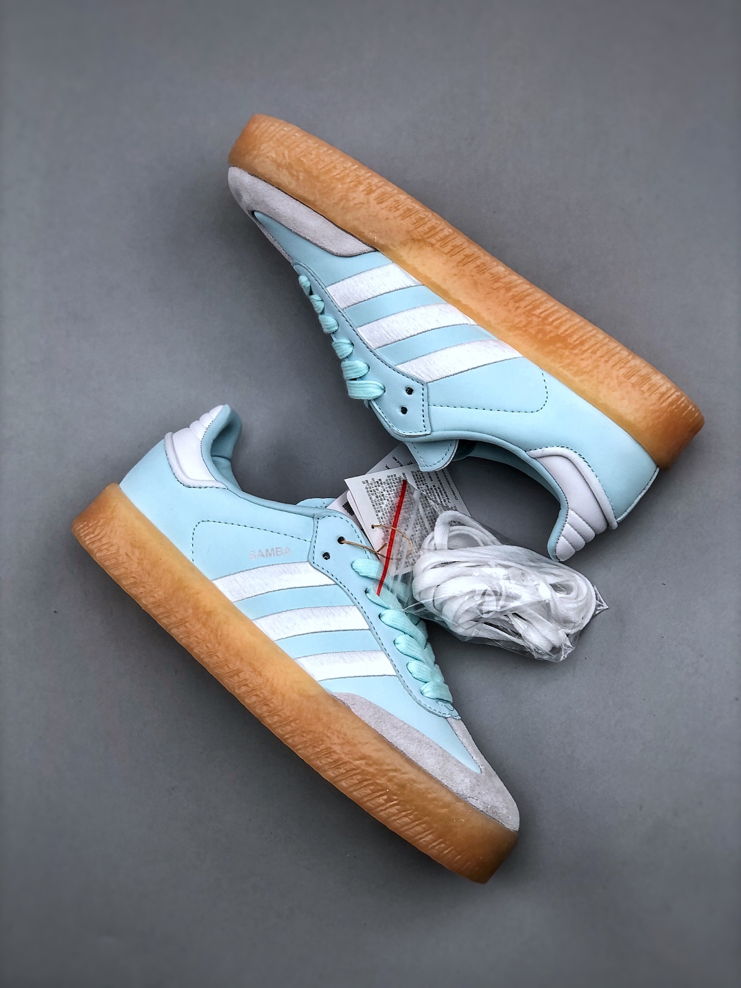 Adidas Originals Sambae "Almost Blue Gum" Casual Sneakers - Size 36-41 10 cmp i1746305488356 340 0 8